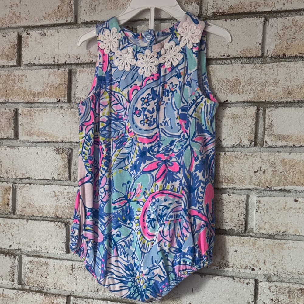 Lilly Pulitzer Baby Romper Size 18-24 m